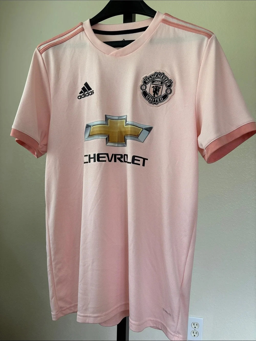 adidas Manchester United Light Pink Training Jersey